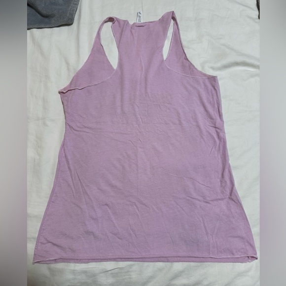 Bella + Canvas Lilac Butterfly Alpha Phi Tank Top - Picture 2 of 3